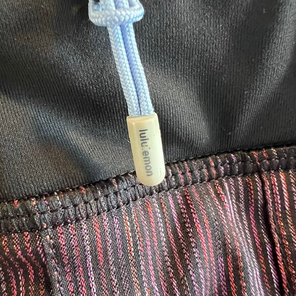 Lululemon Run Pace Setter Skirt Wee Are From Space Black March Multi Size 6 - Picture 8 of 13